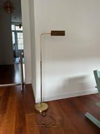 Vintage messing Leeslamp / Vloerlamp, Ophalen, Gebruikt, Metaal, 100 tot 150 cm