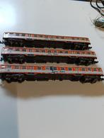 Fleischmann Picolo N-spoor 3 Citybahn rijtuigen 1=bistro, Hobby en Vrije tijd, Modeltreinen | N-Spoor, Gebruikt, Gelijkstroom