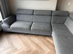 Grijze hoekbank van Montel, Ophalen, 250 tot 300 cm, Gebruikt, Hoekbank