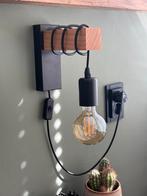 Set Eglo wandlampen industrieel, Huis en Inrichting, Lampen | Wandlampen, Ophalen, Zo goed als nieuw, Metaal, Industrieel
