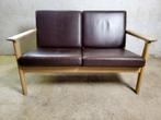 Vintage GE265 tweezits bank van Hans J. Wegner voor Getama, Huis en Inrichting, Ophalen, Gebruikt, Nvt, Nvt
