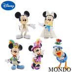SET 5 Mickey minnie Mouse poppetjes figuren donald duck dvd, Ophalen of Verzenden, Overige figuren, Nieuw, Beeldje of Figuurtje