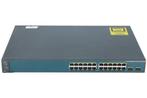 Cisco Catalyst 3560 WS-C3560V2-24PS-E + 2 SFP Netwerk Switch, Ophalen of Verzenden, Gebruikt