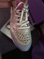 Maripé leren sneakers zilver/roze/blauw, maat 38,5, Blauw, Ophalen of Verzenden, Maripé, Sneakers of Gympen