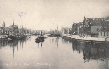 JM221 Vlaardingen Gez op Haven 1914 beschikbaar voor biedingen