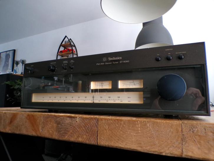 Topklasse Vintage Technics HiFi stereo tuner ST-8080 (1977), Audio, Tv en Foto, Tuners, Gebruikt, Ophalen of Verzenden