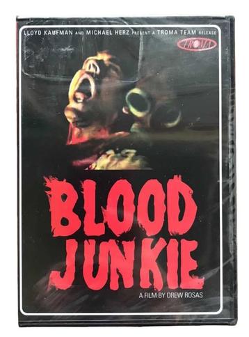 Blood Junkie (2010) Slasher, Troma, Zeldzaam, Grindhouse DVD beschikbaar voor biedingen