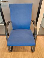 Ahrend blauwe vergaderstoelen 9 stuks, Huis en Inrichting, Stoelen, Ophalen, Gebruikt, Blauw, Stof