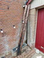 2x Teerpaal 2,50 Meter - Stevig en Duurzaam, Ophalen, Gebruikt, Palen, Hardhout