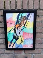 Ivar Shuko, Model. Aquarel. 2017. 35/45 cm., Ophalen, Minder dan 50 cm, Oorspronkelijke maker, Zo goed als nieuw