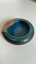 Vintage  Cermaic Trinket Dish Blue-Green, Ophalen of Verzenden