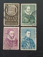 Nederland 252 - 255, T/m 1940, Verzenden, Gestempeld
