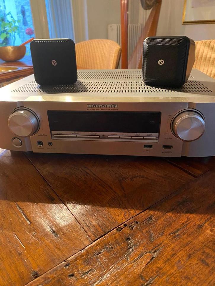 Marantz AV Receiver NR1506 + Speakers, Audio, Tv en Foto, Versterkers en Receivers, Gebruikt, Stereo, Minder dan 60 watt, Marantz