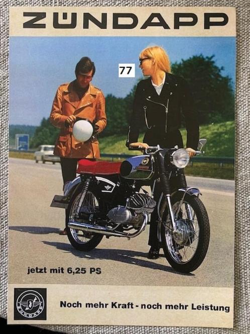 Zundapp posters en technischetekeningen, Fietsen en Brommers, Brommeronderdelen | Zundapp, Zo goed als nieuw, Overige typen, Ophalen of Verzenden