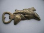 brons antiek flesopener verzamelen decoratie koper vis sfeer, Antiek en Kunst, Antiek | Koper en Brons, Ophalen of Verzenden, Brons