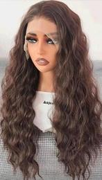 Mooie nieuwe bruine lace-wig 13×4. De laatste!, Ophalen of Verzenden, Nieuw, Pruik of Haarverlenging