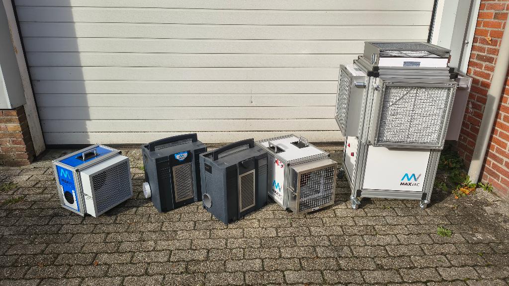 Partij Maxvac luchtreinigers luchtfilters stofafzuiging, Sales@max-vac.com, Zo goed als nieuw, MAXVAC, Luchtreiniger