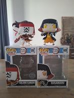 Funko Pop Demon Slayer - Susamaru & Tanjuro Kamado 15 samen, Ophalen of Verzenden, Zo goed als nieuw