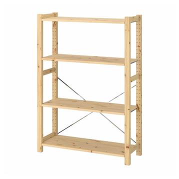Ivar kast 124 x 50 (2x zijpaneel + 3 planken)) - afbeelding 3