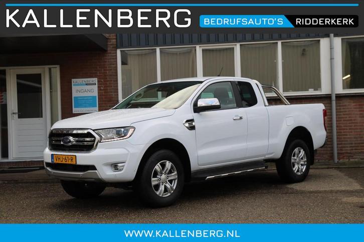 Ford Ranger 2.0 EcoBlue Limited Super Cab / Trekhaak / Camer, Auto's, Ford, Bedrijf, Te koop, Ranger, 4x4, ABS, Achteruitrijcamera