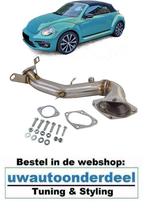 Racing Downpipe RVS Geschikt Voor Volkswagen Beetle 5C 1.4 T, A.parts@hotmail.nl, Trasmolenlaan 12 3447 GZ Woerden, Verzenden