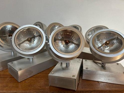 Halogeen Spots, Huis en Inrichting, Lampen | Spots, Gebruikt, Plafondspot of Wandspot, Metaal of Aluminium, Halogeen, Ophalen