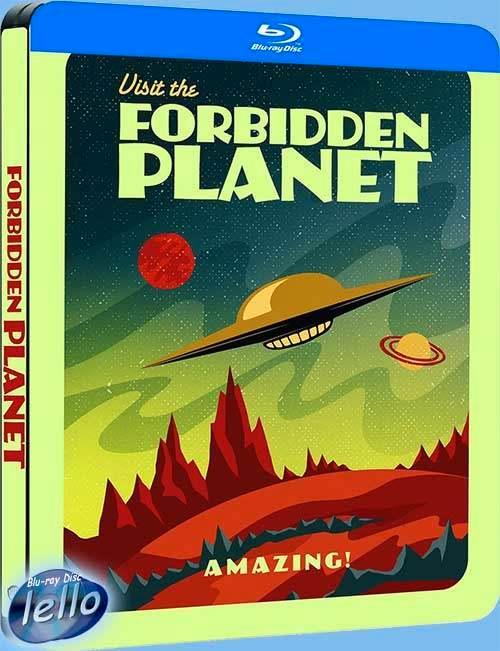 Blu-ray: Forbidden Planet (1956 Leslie Nielsen) FR SB nNLO, Cd's en Dvd's, Blu-ray, Nieuw in verpakking, Science Fiction en Fantasy