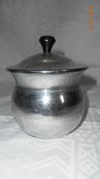 Metalen pot met deksel., Ophalen of Verzenden, Zo goed als nieuw