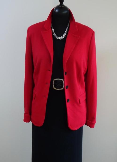 Mooi Peter Hahn jasje maat 42, Kleding | Dames, Jasjes, Kostuums en Pakken, Zo goed als nieuw, Jasje, Maat 42/44 (L), Rood, Verzenden