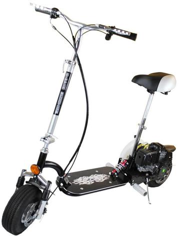 Handige Opvouwbare 49cc Benzine Step Scooter. 33kg. 35 km/h beschikbaar voor biedingen
