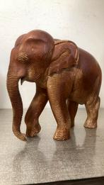 Teakhouten olifant, Ophalen of Verzenden