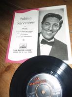 Jean Sablon - Successess - The Cab - mooi - 1957 epee, Ophalen of Verzenden, Zo goed als nieuw, Pop