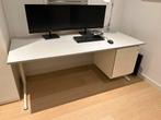 Ahrend Bureau 180x80cm - Lichtgrijs/Off White, Ophalen, Gebruikt, Bureau