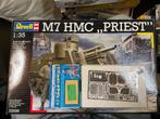Bouwdoos 1:35 Revell 03086 M7 HMC Priest en Eduard PE, Tank, Nieuw, Ophalen of Verzenden, 1:32 tot 1:50
