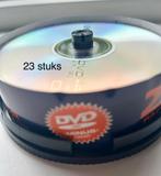 23 Nieuwe DVD’s recordable 4.7gb, Computers en Software, Beschrijfbare discs, Ophalen of Verzenden, Nieuw, Dvd, Emtec