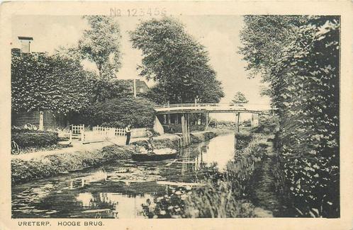(701-129-037) Ureterp Hooge Brug, Verzamelen, Ansichtkaarten | Nederland, Friesland, Verzenden