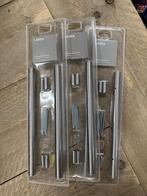 Drie paar handvatten - nieuw, Doe-het-zelf en Verbouw, Ophalen of Verzenden, Nieuw, Overige materialen, Klink of Kruk