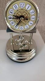 Ziverkleurige pendule, bureau of tafelklok in retrostijl New, Ophalen of Verzenden, Nieuw