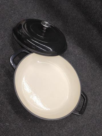 Nieuwe Gietijzeren Hapjespan 30cm beschikbaar voor biedingen