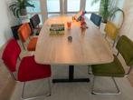 6 eettafel stoelen rib, Ophalen, Gebruikt, Vijf, Zes of meer stoelen