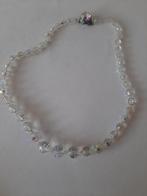 antieke ketting facet geslepen kristallen kralen (486), Sieraden, Tassen en Uiterlijk, Antieke sieraden, Ophalen of Verzenden