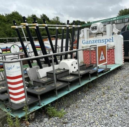 Haakarmplateau 5 meter met levensgroot Ganzenbord-spel, Auto-onderdelen, Vrachtwagen-onderdelen, Overige merken, Verlichting, Nieuw