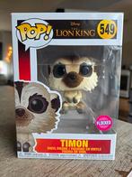 Funko Pop! Disney Lion King Timon #549 Flocked, Ophalen of Verzenden, Zo goed als nieuw