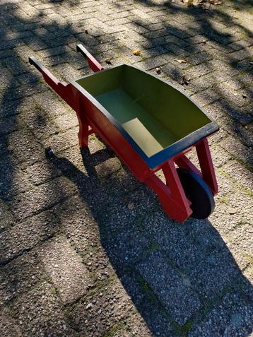 Houten Sier Kruiwagen - Decoratief beschikbaar voor biedingen