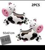 2 groot koe ballonnen, Ophalen of Verzenden, Nieuw, Versiering, Verjaardag