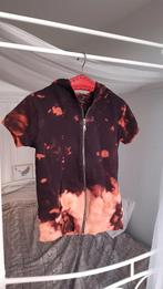 Tie dye Hoodie met Korte Mouwen, AMISU, Ophalen of Verzenden, Gedragen