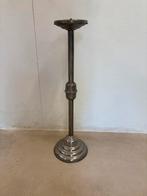 Kandelaar uit kerk 96 cm hoog, Ophalen of Verzenden, Gebruikt, Metaal, 75 cm of meer