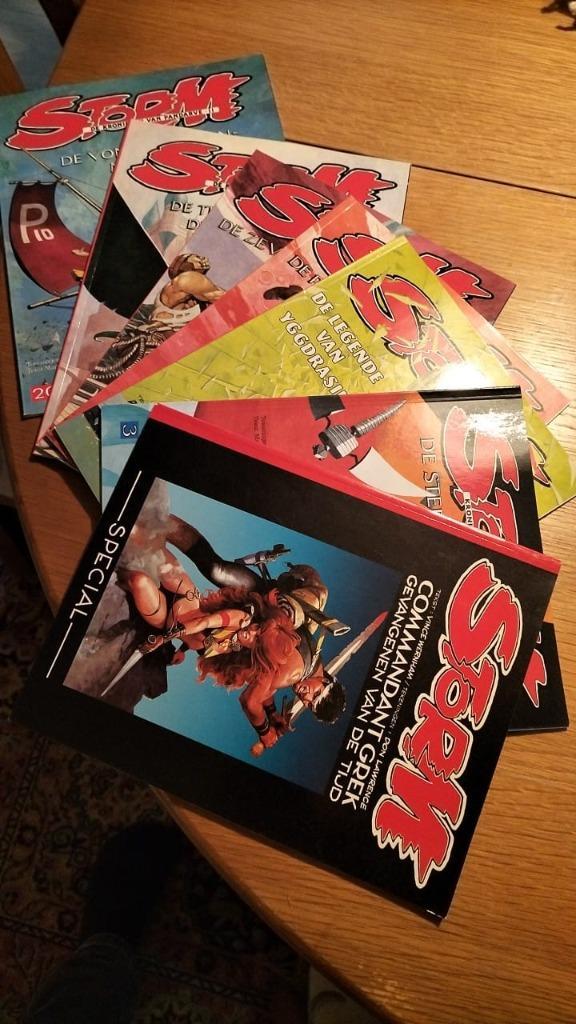 Storm, Boeken, Stripboeken, Zo goed als nieuw, Meerdere stripboeken, Ophalen of Verzenden