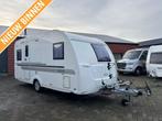 Adria Adora 462PU, bj.2015 Met mover, voortent fietsendrager, Caravans en Kamperen, Rondzit, Bedrijf, Schokbreker, Tot en met 4