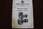 NORIS Zündlicht A.G. magnetzünder MZad/R lichtmachine L45/6, Ophalen of Verzenden, Overige merken